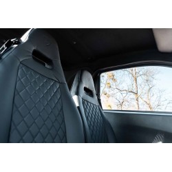 Voiture sans permis electrique grise Simplici S1