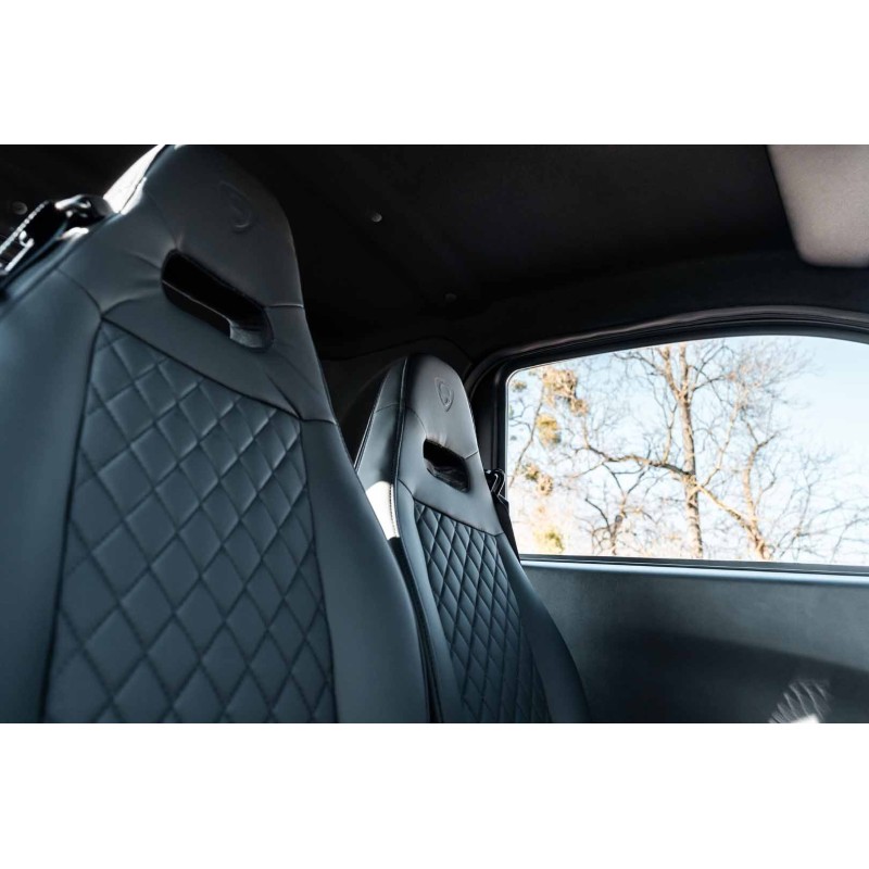 Voiture sans permis electrique grise Simplici S1