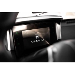 Voiture sans permis electrique grise Simplici S1