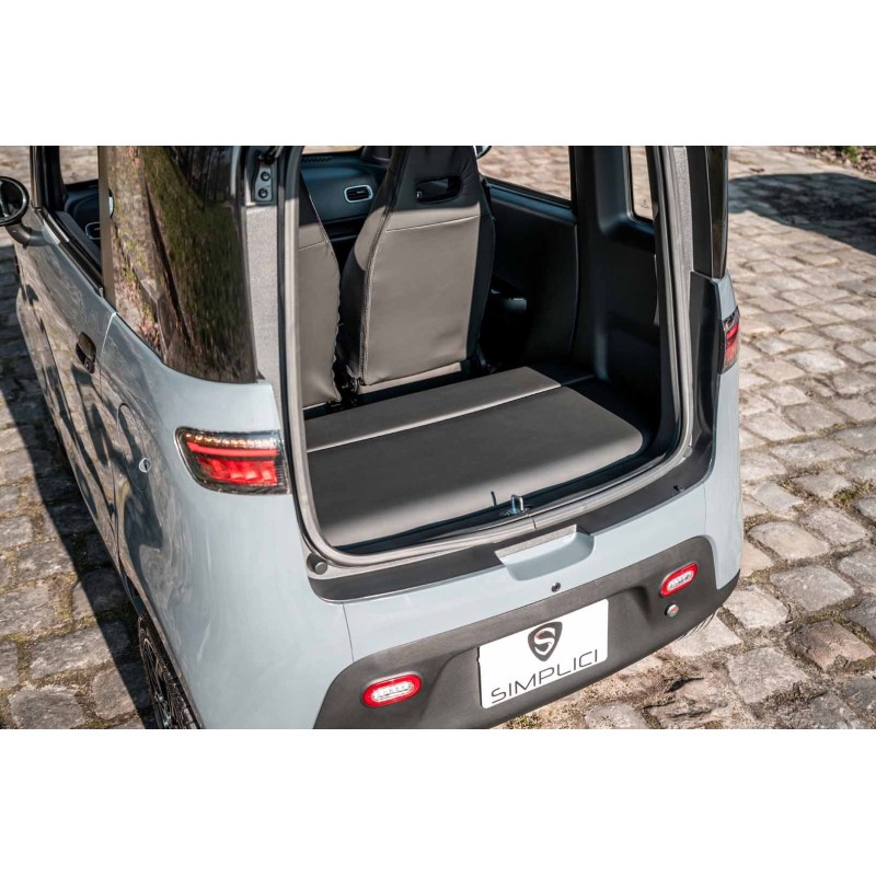 Voiture sans permis electrique grise Simplici S1