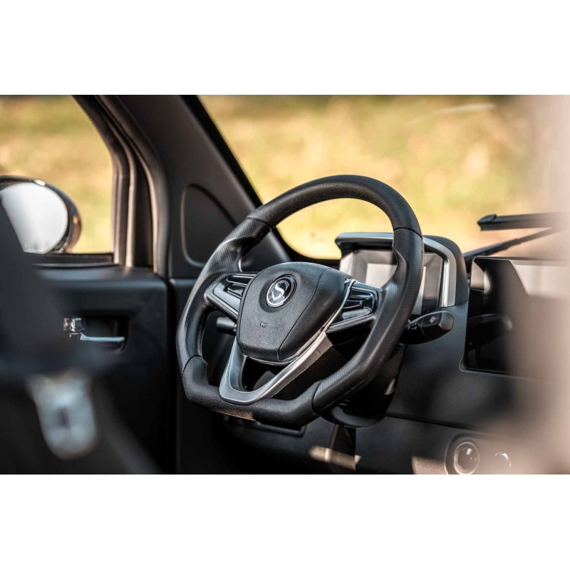 Voiture sans permis electrique grise Simplici S1