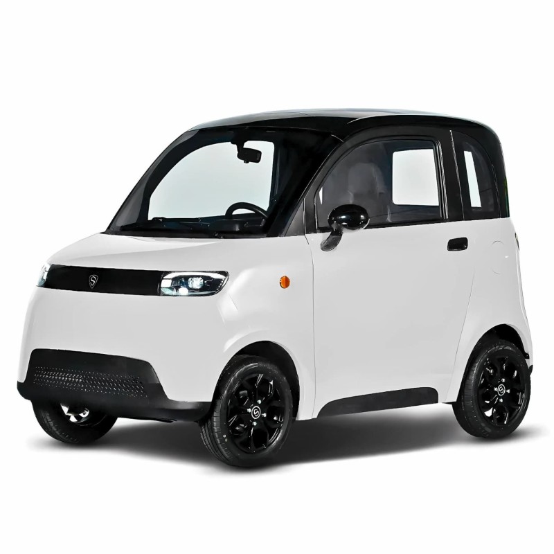 Voiture électrique sans permis Simplici S1 Blanc