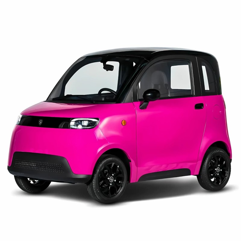 Voiture sans permis electrique rose