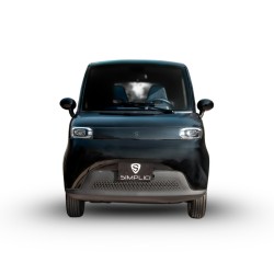 Voiture électrique sans permis neuve noire Simplici S1