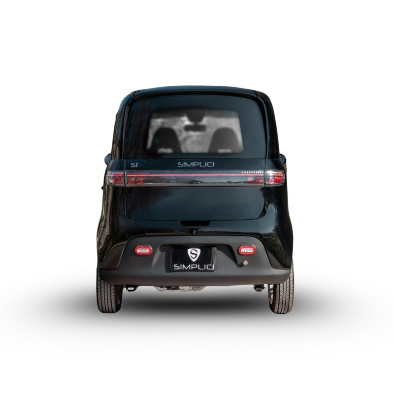 Voiture électrique sans permis neuve noire Simplici S1