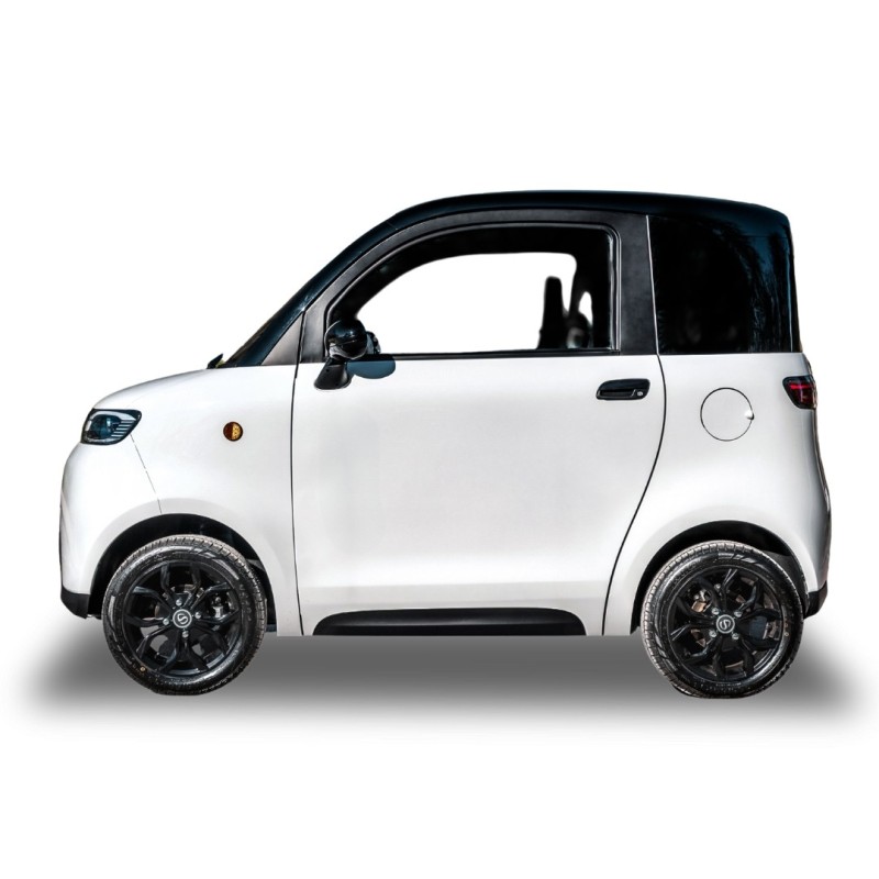 Voiture électrique sans permis Simplici S1 Blanc