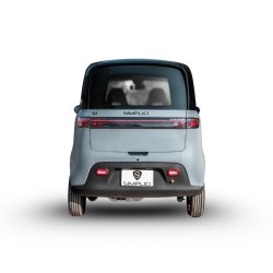 Voiture sans permis electrique grise Simplici S1