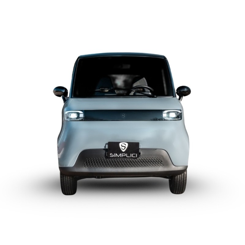 Voiture sans permis electrique grise Simplici S1