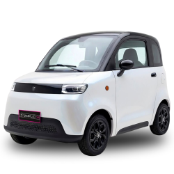 Voiture électrique sans permis Simplici S1 Blanc