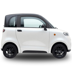 Voiture électrique sans permis Simplici S1 Blanc