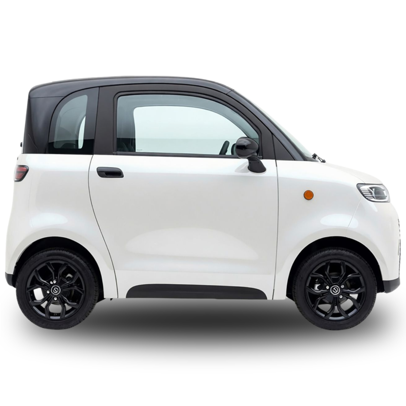Voiture électrique sans permis Simplici S1 Blanc