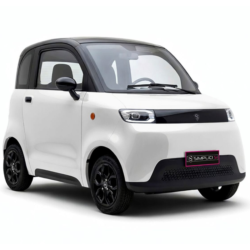 Voiture électrique sans permis Simplici S1 Blanc