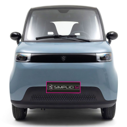 Voiture sans permis electrique grise Simplici S1