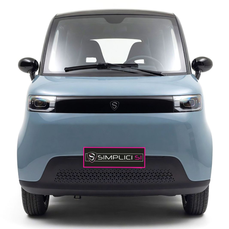 Voiture sans permis electrique grise Simplici S1
