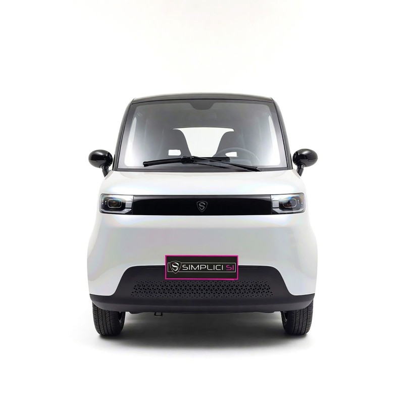 Voiture électrique sans permis Simplici S1 Blanc