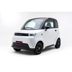 Voiture électrique sans permis Simplici S1 Blanc