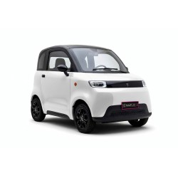Voiture électrique sans permis Simplici S1 Blanc
