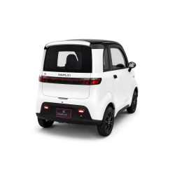 Voiture électrique sans permis Simplici S1 Blanc
