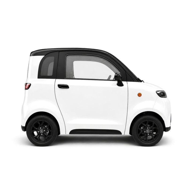 Voiture électrique sans permis Simplici S1 Blanc