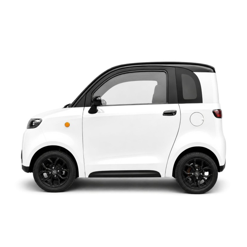 Voiture électrique sans permis Simplici S1 Blanc