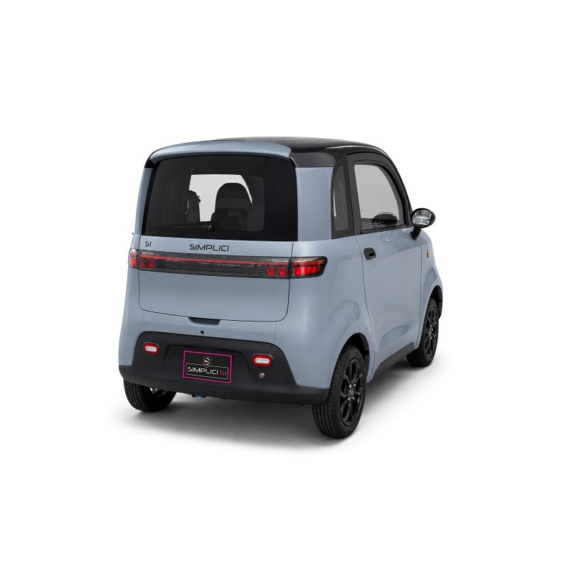 Voiture sans permis electrique grise Simplici S1