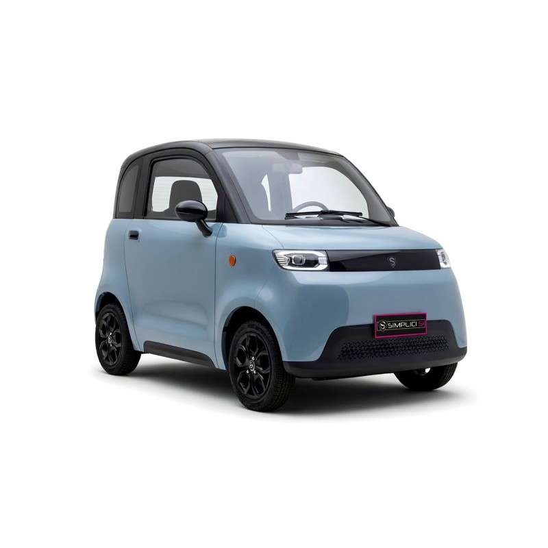 Voiture sans permis electrique grise Simplici S1