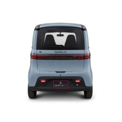 Voiture sans permis electrique grise Simplici S1