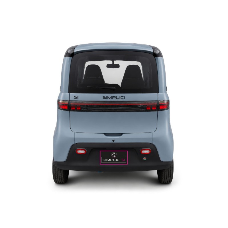 Voiture sans permis electrique grise Simplici S1